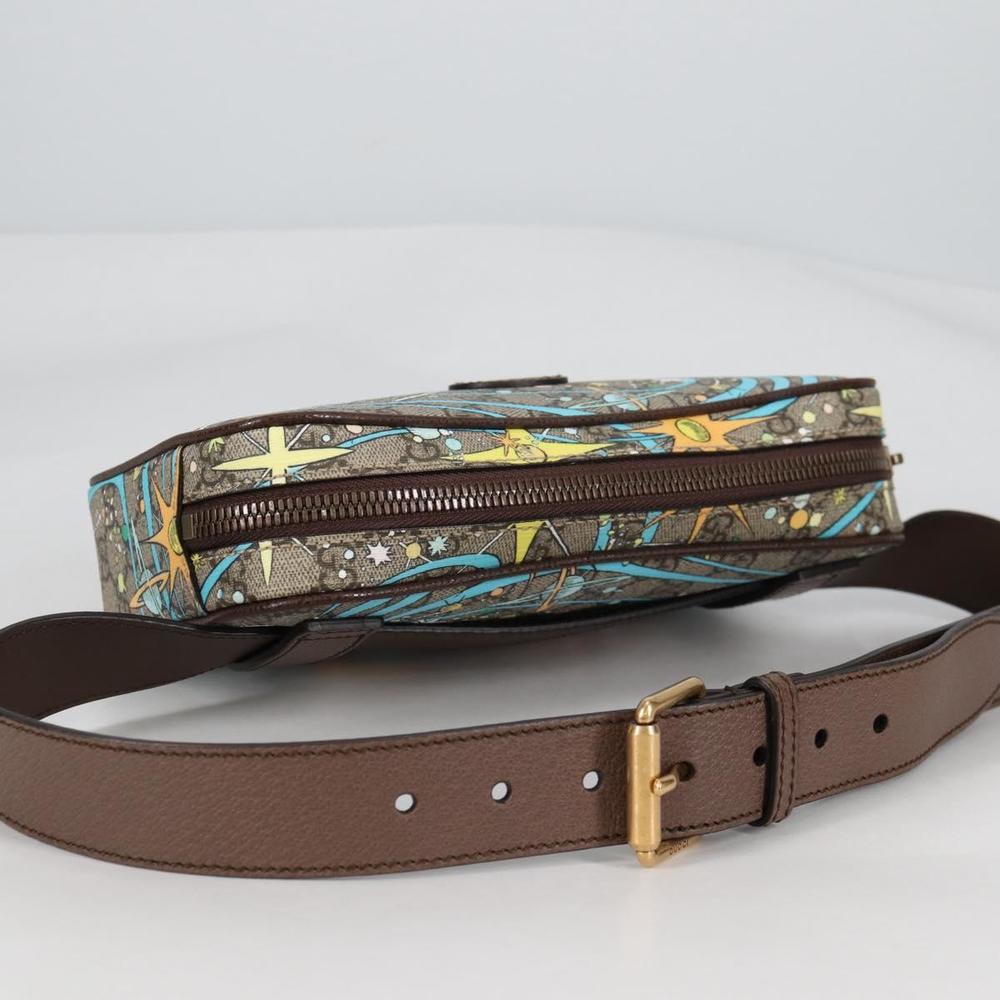 GUCCI GG Supreme Disney Collaboration Waist Bag PVC Beige 602695 Auth 141153M - Picture 6 of 16